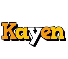 Kayen cartoon logo