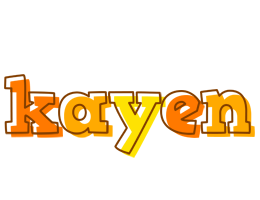 Kayen desert logo