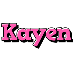 Kayen girlish logo