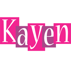 Kayen whine logo