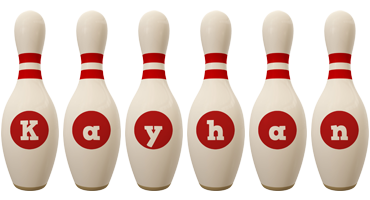 Kayhan bowling-pin logo