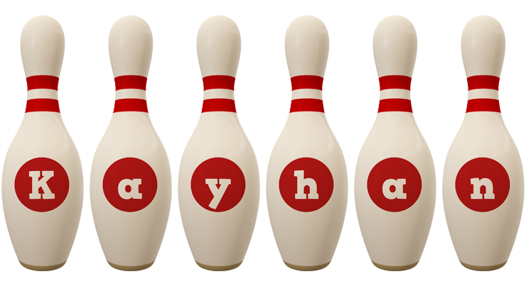 Kayhan bowling-pin logo