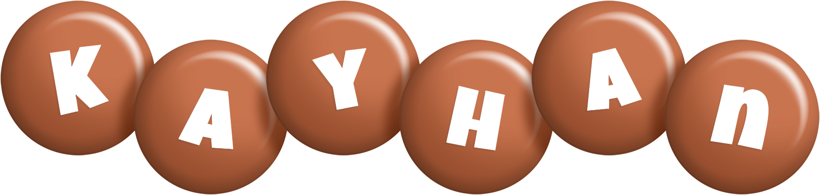 Kayhan candy-brown logo