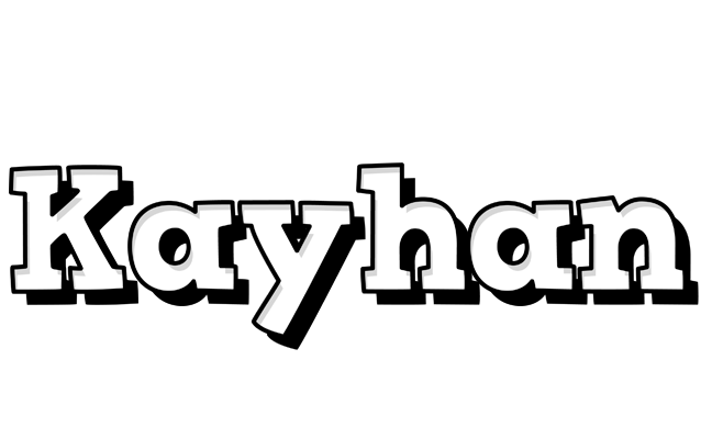 Kayhan snowing logo