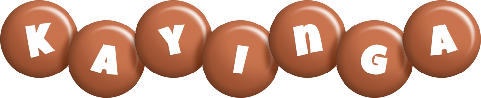 Kayinga candy-brown logo