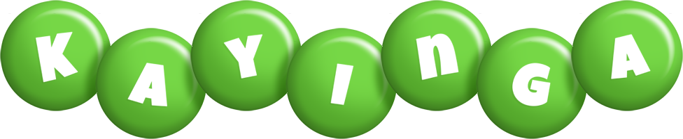 Kayinga candy-green logo