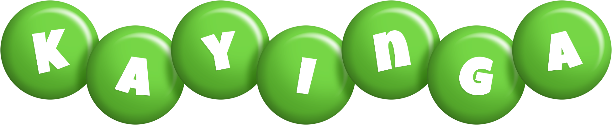 Kayinga candy-green logo