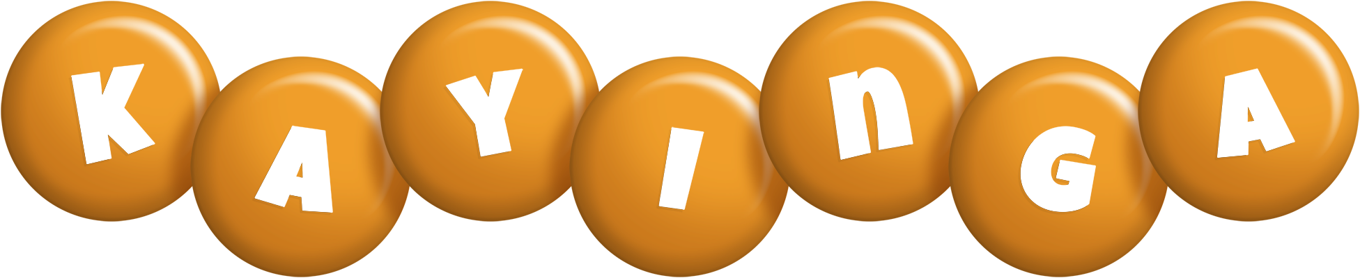Kayinga candy-orange logo