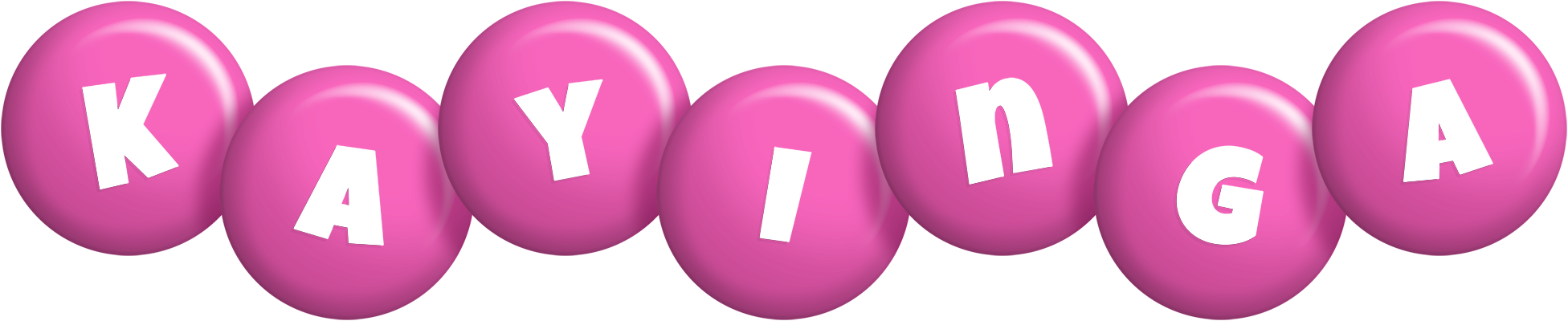 Kayinga candy-pink logo