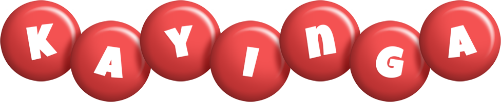 Kayinga candy-red logo