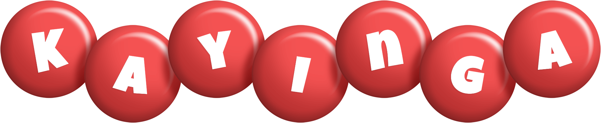 Kayinga candy-red logo