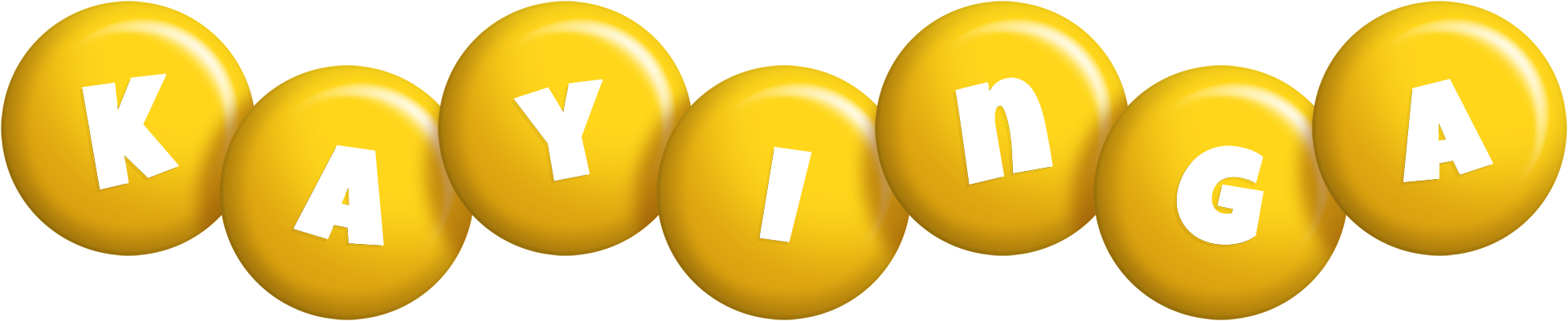 Kayinga candy-yellow logo