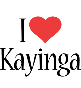 Kayinga i-love logo