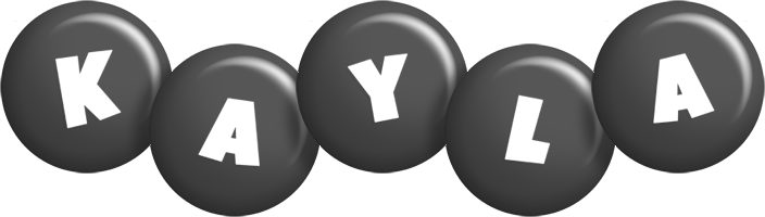 Kayla candy-black logo