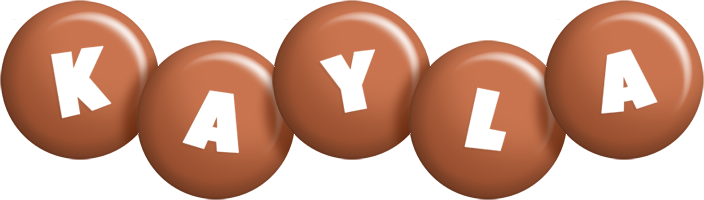 Kayla candy-brown logo