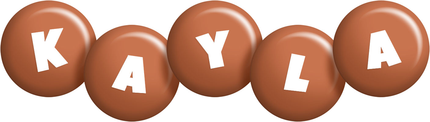 Kayla candy-brown logo