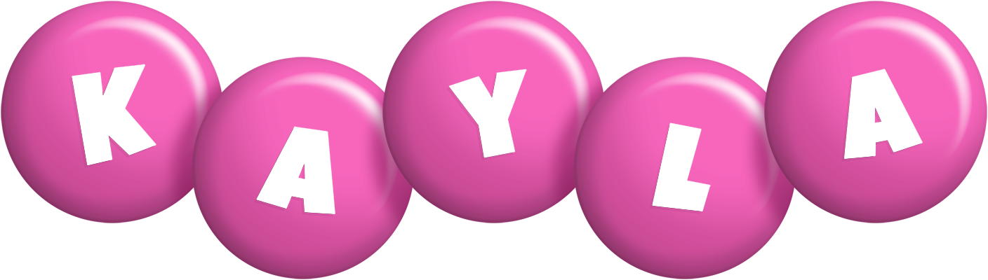 Kayla candy-pink logo