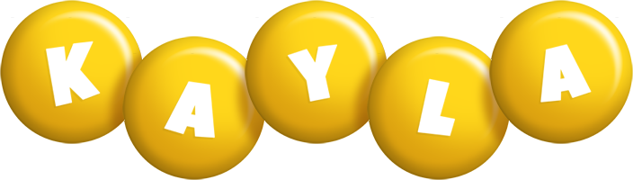 Kayla candy-yellow logo