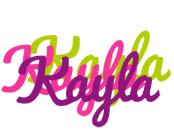 Kayla flowers logo