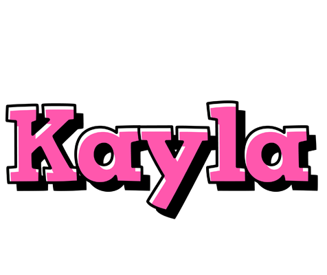 Kayla girlish logo