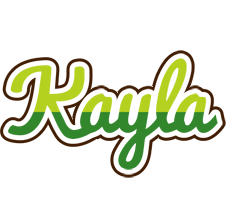 Kayla golfing logo