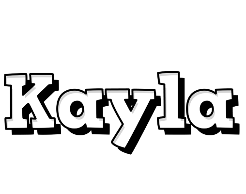 Kayla snowing logo