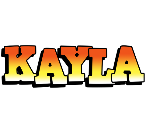 Kayla sunset logo