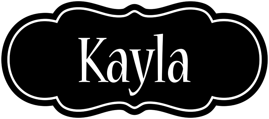 Kayla welcome logo