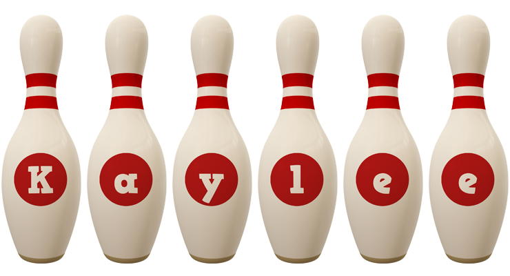 Kaylee bowling-pin logo