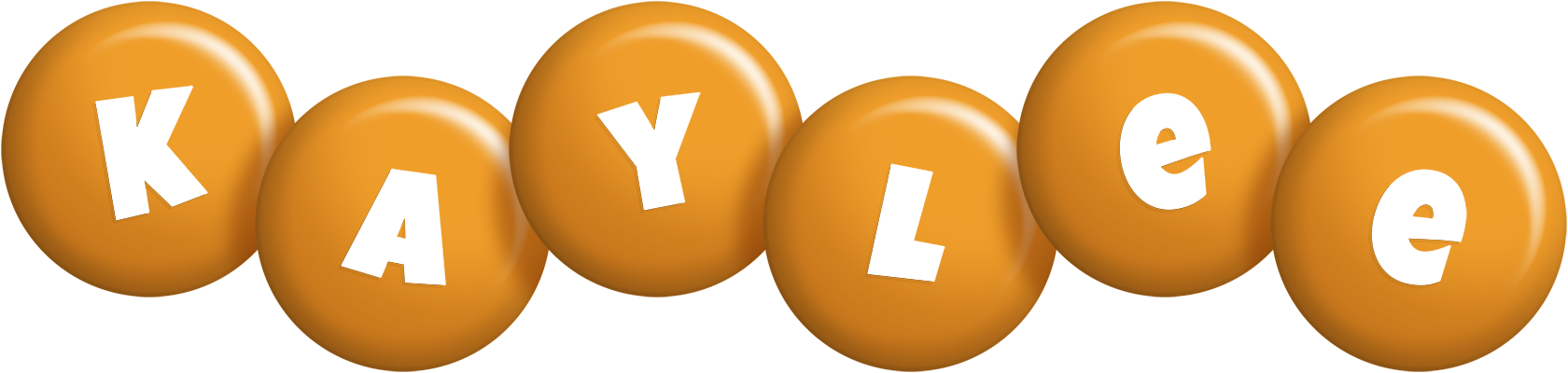 Kaylee candy-orange logo