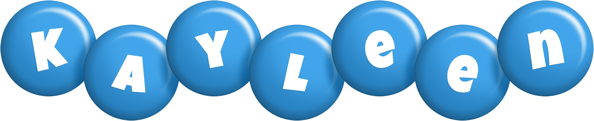 Kayleen candy-blue logo