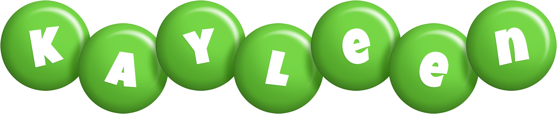Kayleen candy-green logo