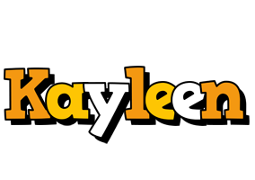 Kayleen cartoon logo