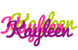 Kayleen flowers logo