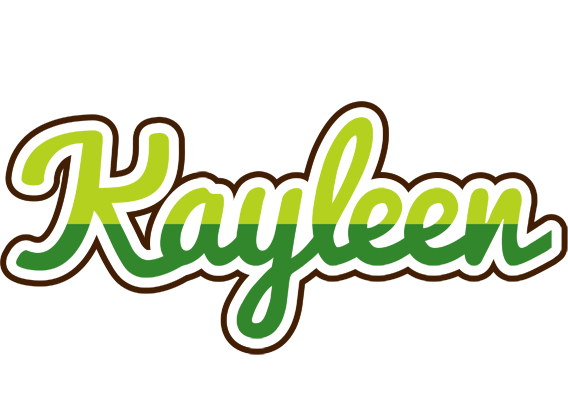 Kayleen golfing logo