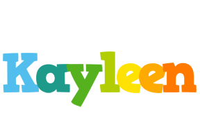 Kayleen rainbows logo