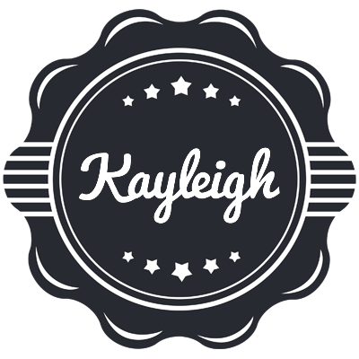Kayleigh badge logo