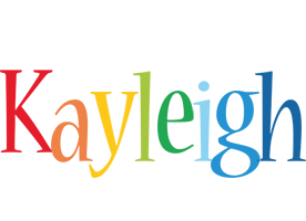 Kayleigh birthday logo