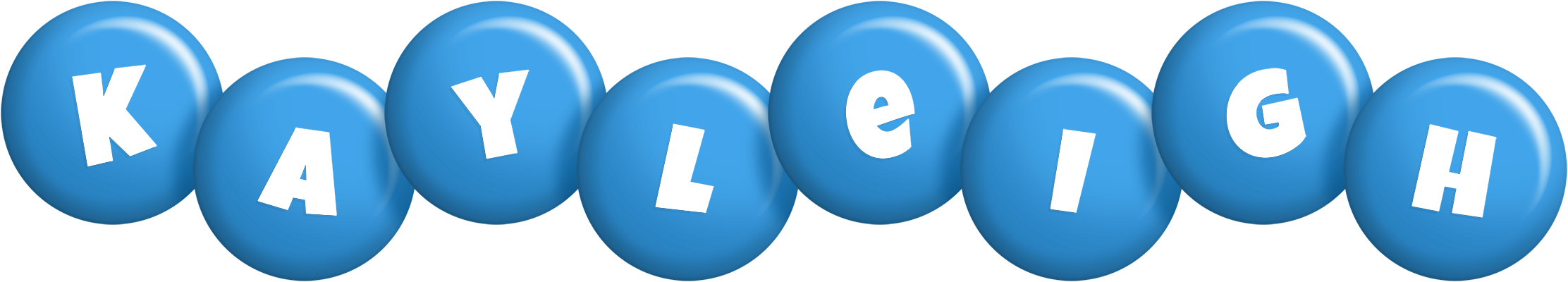 Kayleigh candy-blue logo