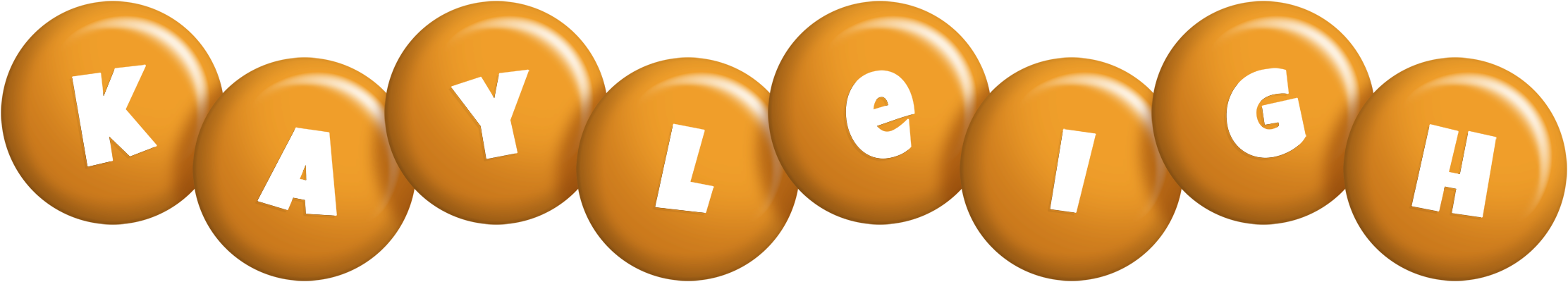 Kayleigh candy-orange logo