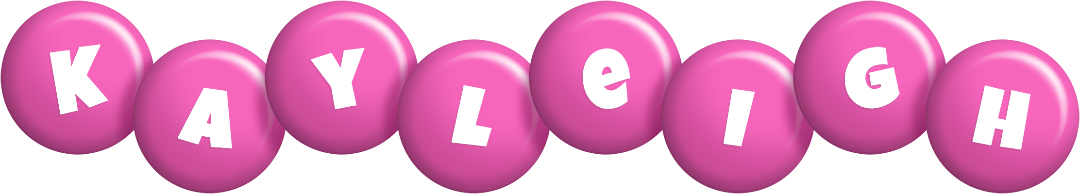 Kayleigh candy-pink logo