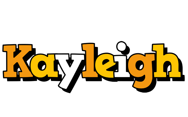 Kayleigh cartoon logo