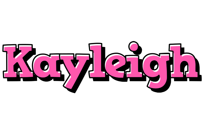Kayleigh girlish logo