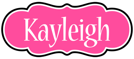 Kayleigh invitation logo