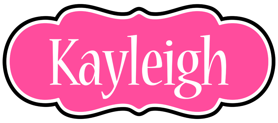 Kayleigh invitation logo