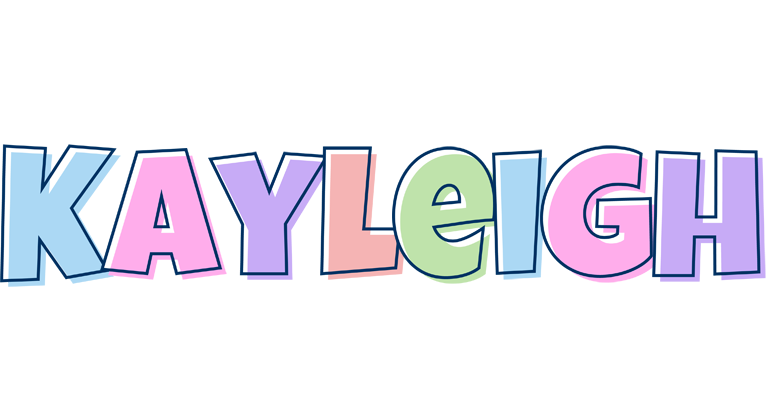 Kayleigh pastel logo