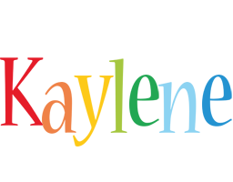 Kaylene birthday logo