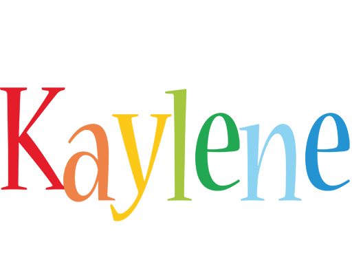 Kaylene birthday logo