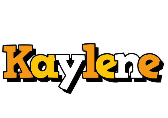 Kaylene cartoon logo