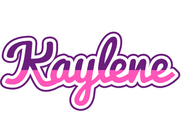 Kaylene cheerful logo